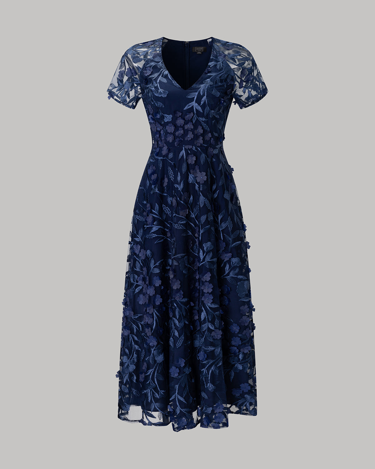 CrepeShine MIDNIGHT NAVY Evening Dress