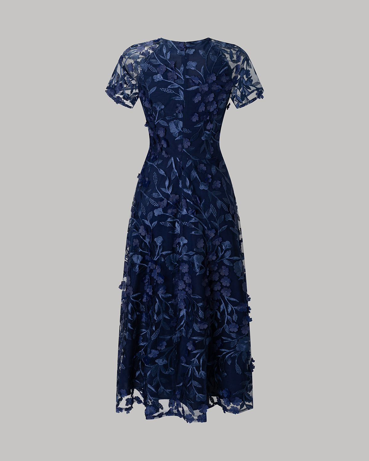 CrepeShine MIDNIGHT NAVY Evening Dress