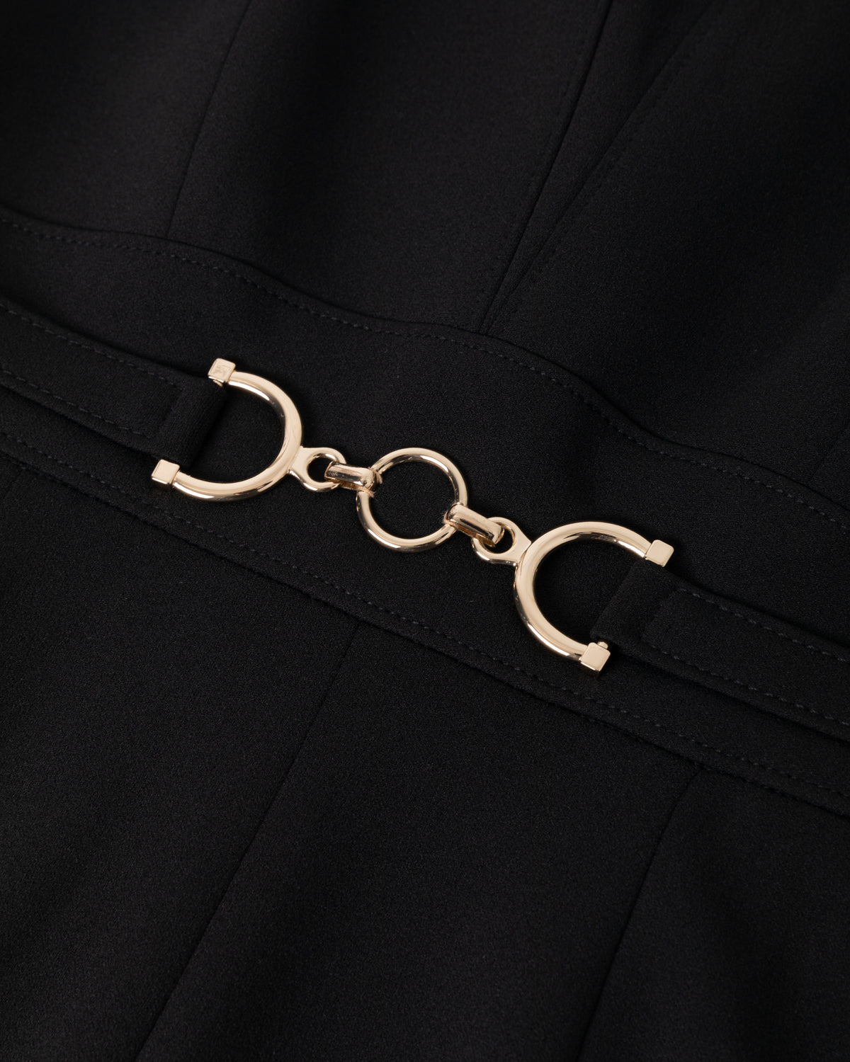 CrepeShine BLACK Jumpsuit