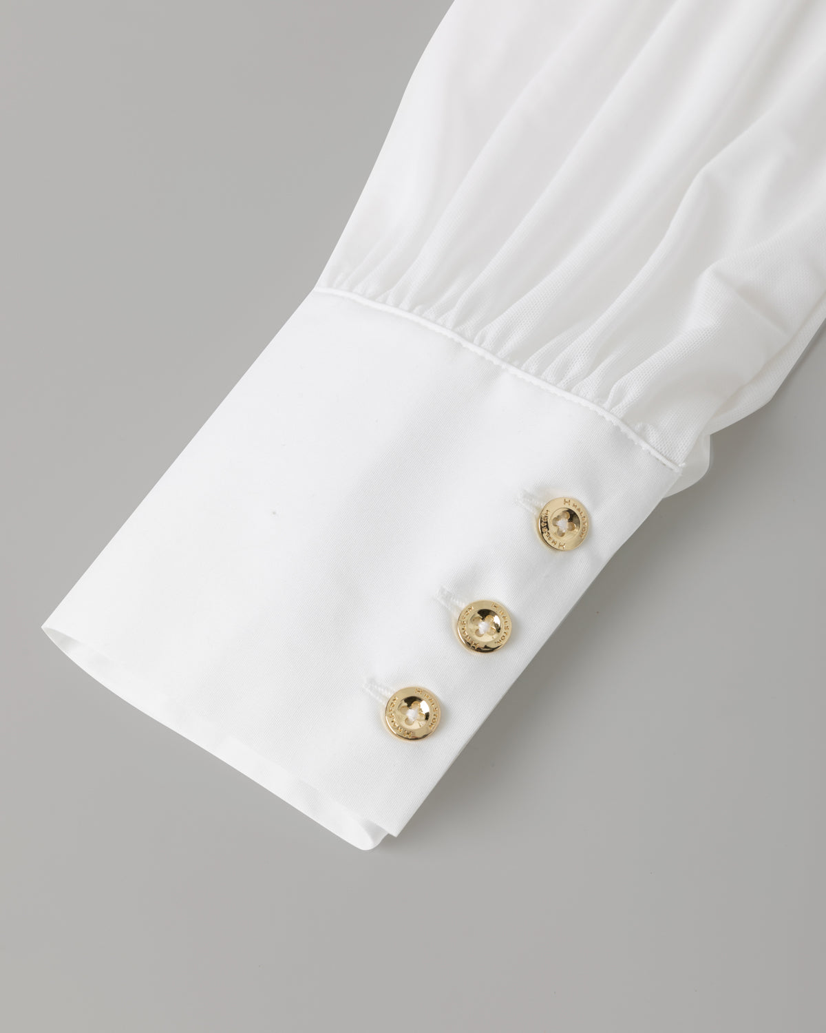 CrepeShine White Slim Shirting