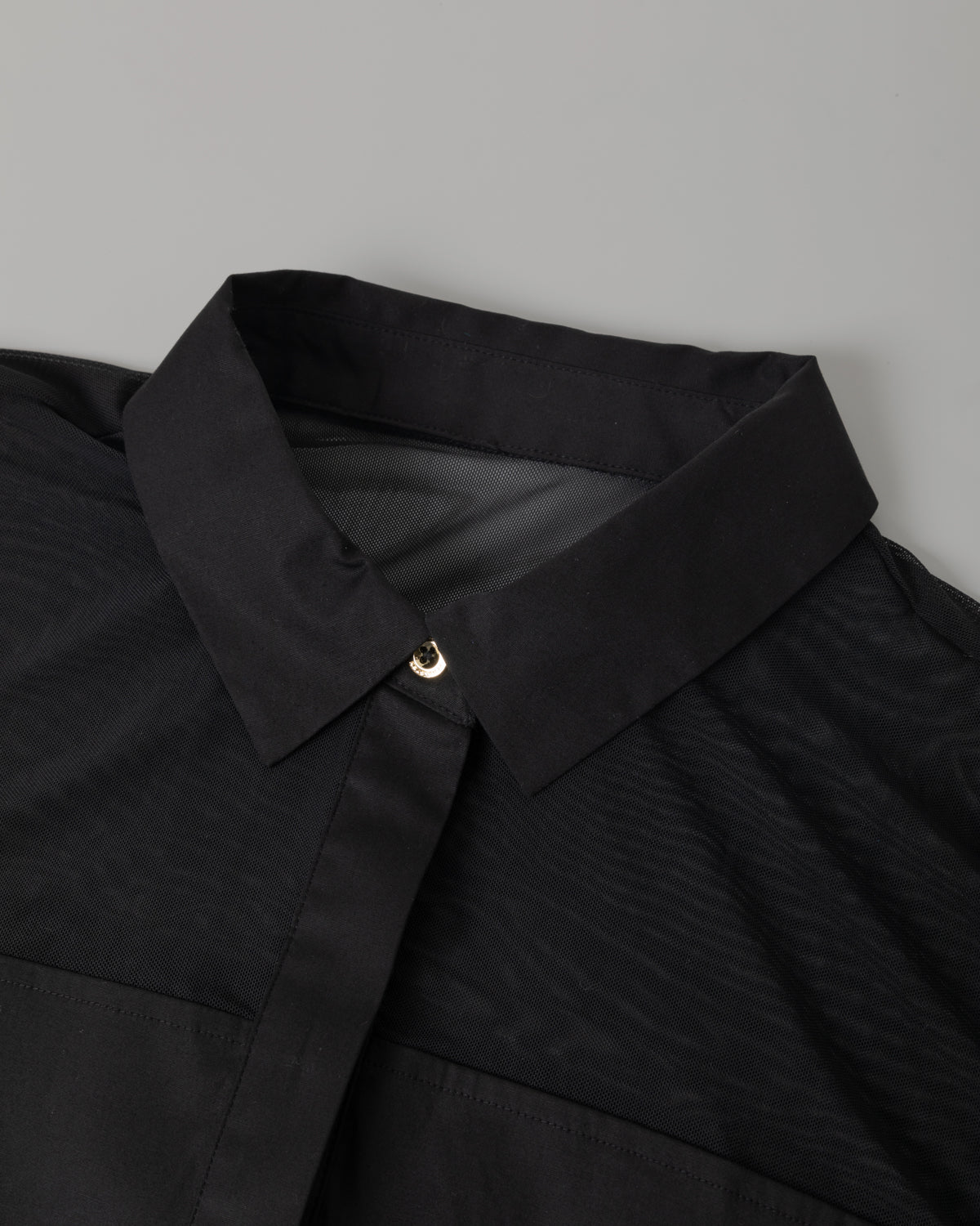 CrepeShine White Slim Shirting