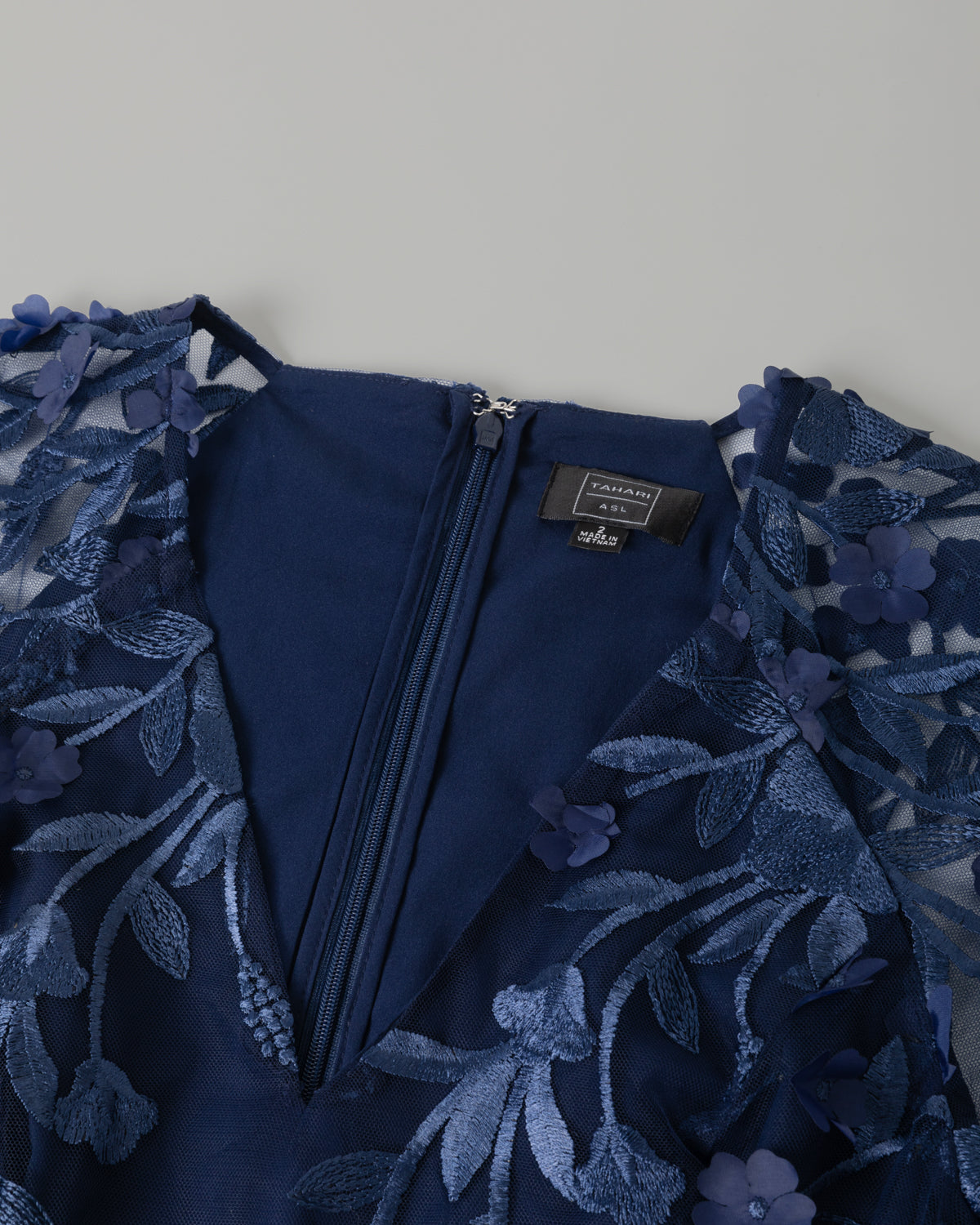 CrepeShine MIDNIGHT NAVY Evening Dress