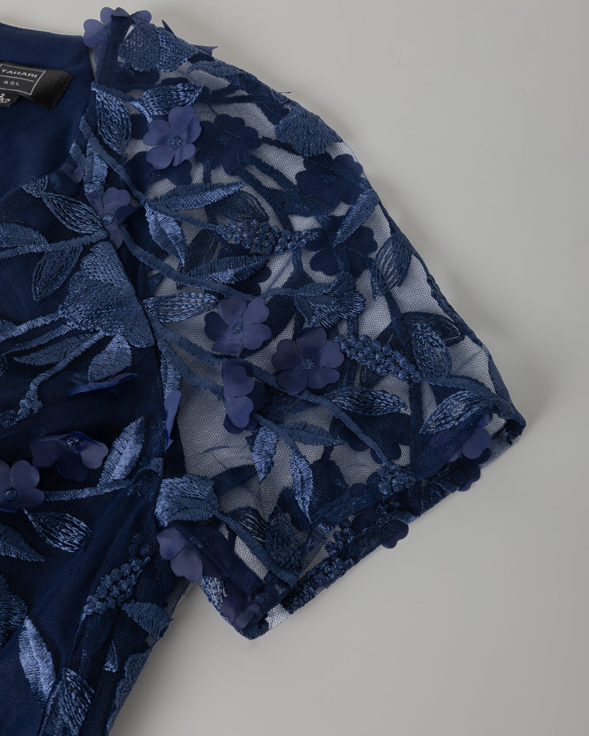 CrepeShine MIDNIGHT NAVY Evening Dress