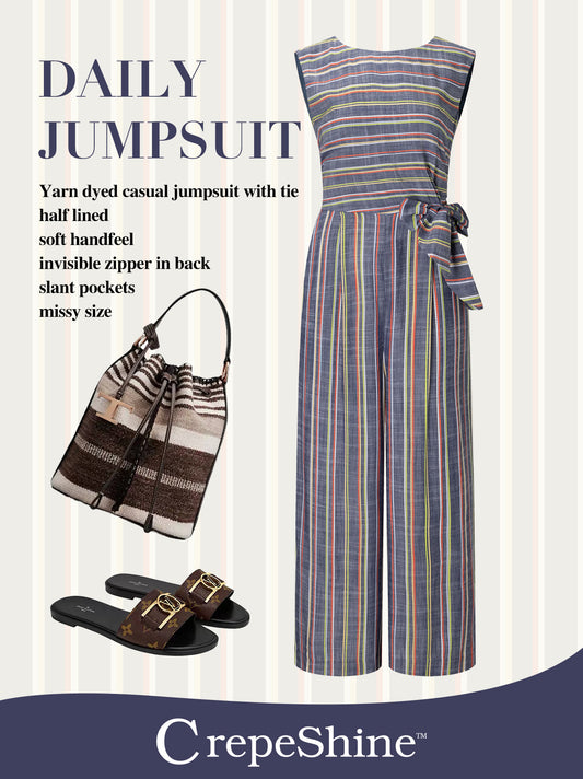 MULTI COLOR STRIPE Jumpsuit